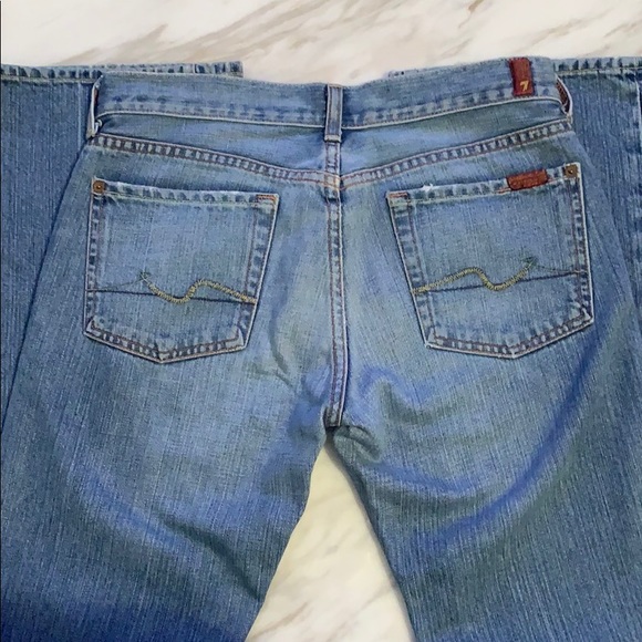 7 For All Mankind Jeans.  Sz 29 waist. - Picture 2 of 3